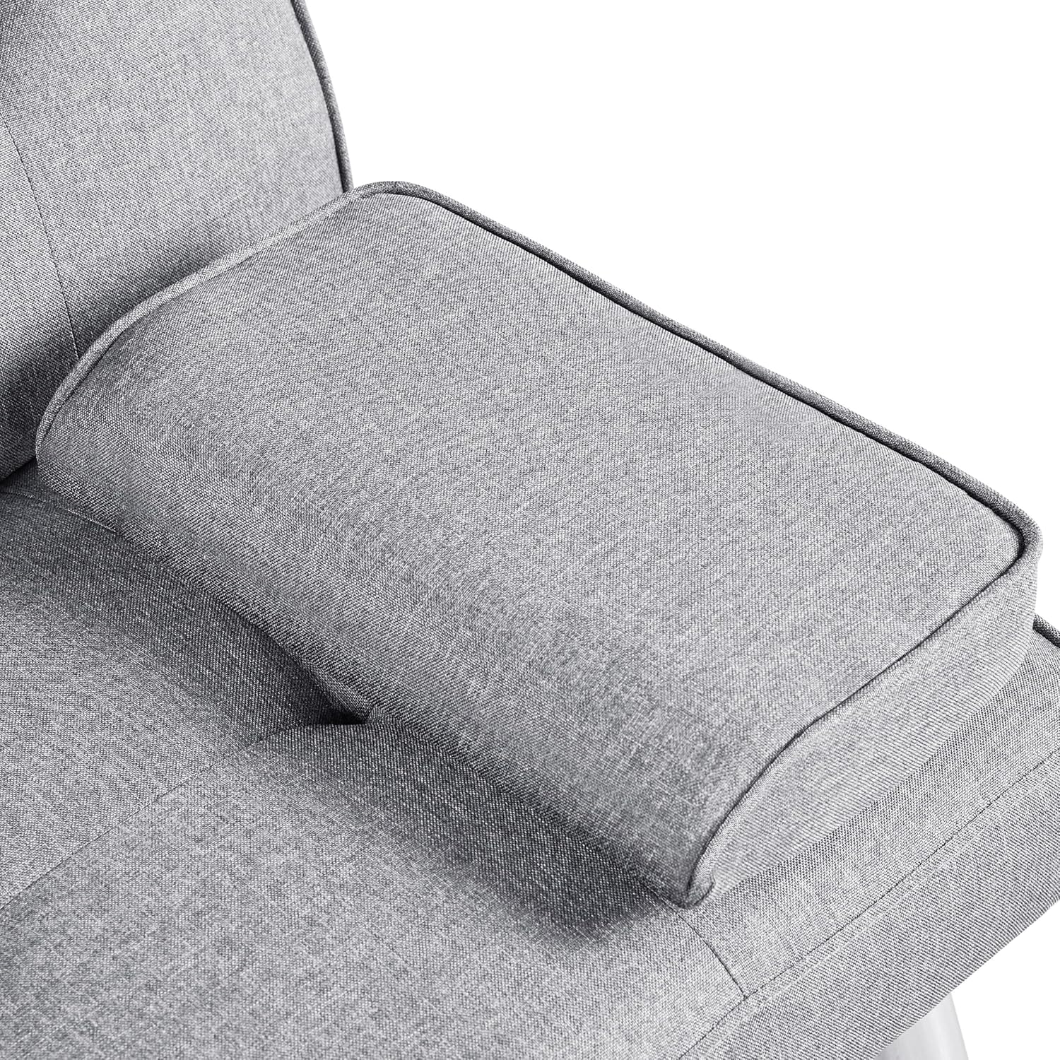 Convertible Sofa Bed Modern Imitation Leather Home Recliner Flip Double Sofa Folding Sofa Bed Guest Bed